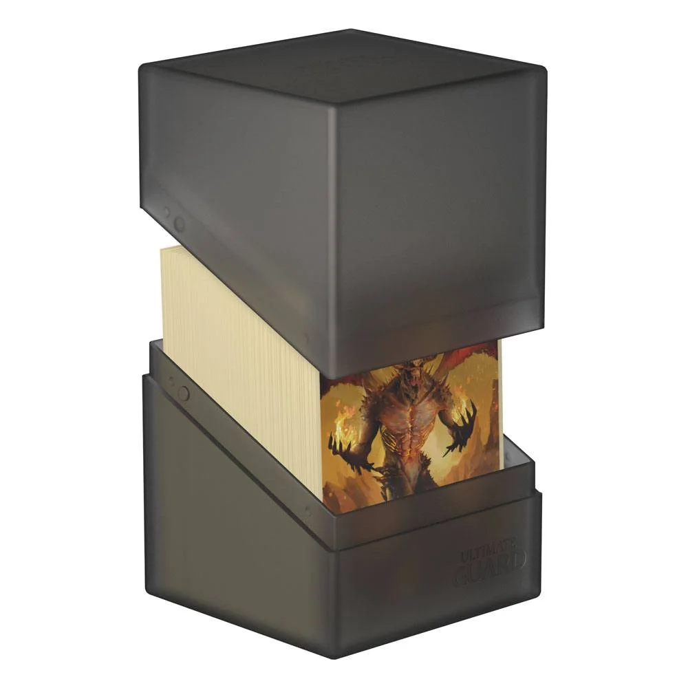 Ultimate Guard Boulder 100+ (76 x 75 x 98.5 mm) - Onyx (soft-touch finish)